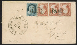6605020: United States 1857-60 Issue