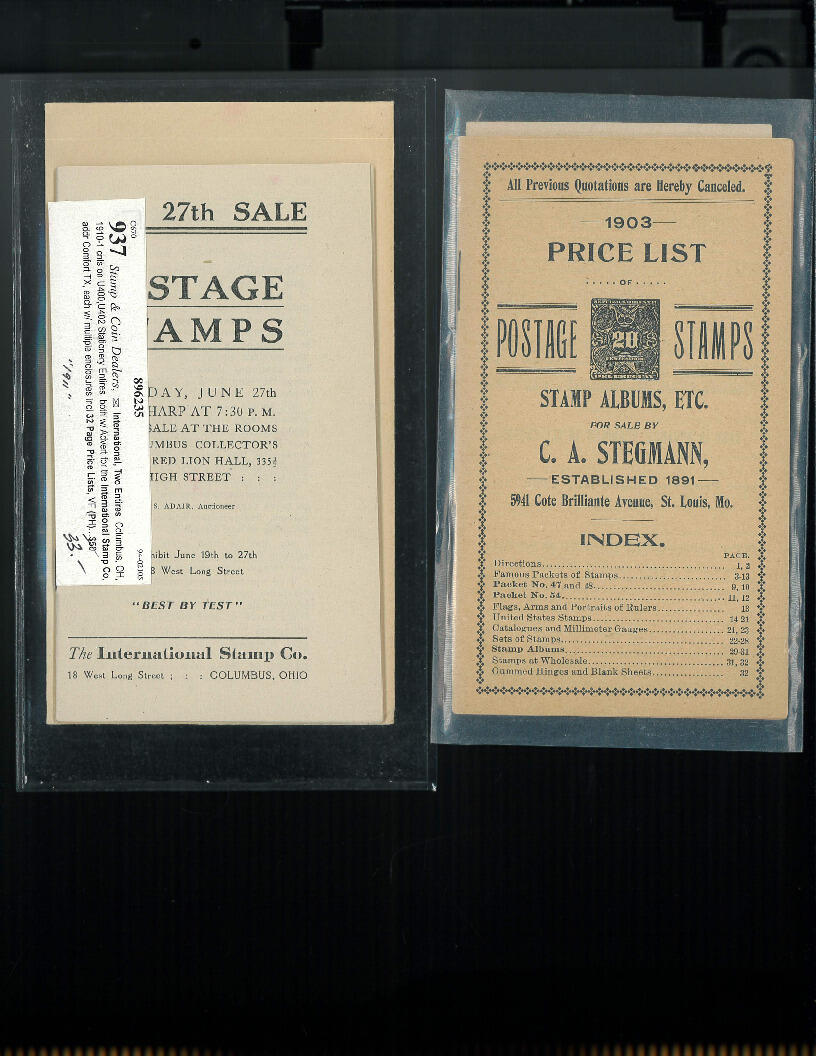 Image 44 for lot number 1658 for Robert A. Siegel - United States und Civil War Postal History