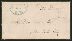 Millard Fillmore. Free frank "Free M. Fillmore" as ex-President on ...