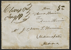 Anna Symmes Harrison. Widow of President William Henry Harrison, free ...
