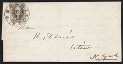 5c Orange Brown (1b). Large margins to clear at bottom, rich color, ...