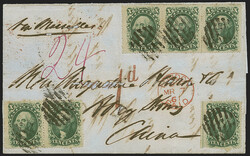 6605020: United States 1857-60 Issue