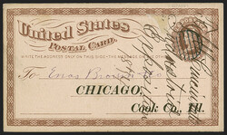 Fifth Cincinnati Industrial Exposition 1874 (USPCC EX2, Ty. 2). With ...