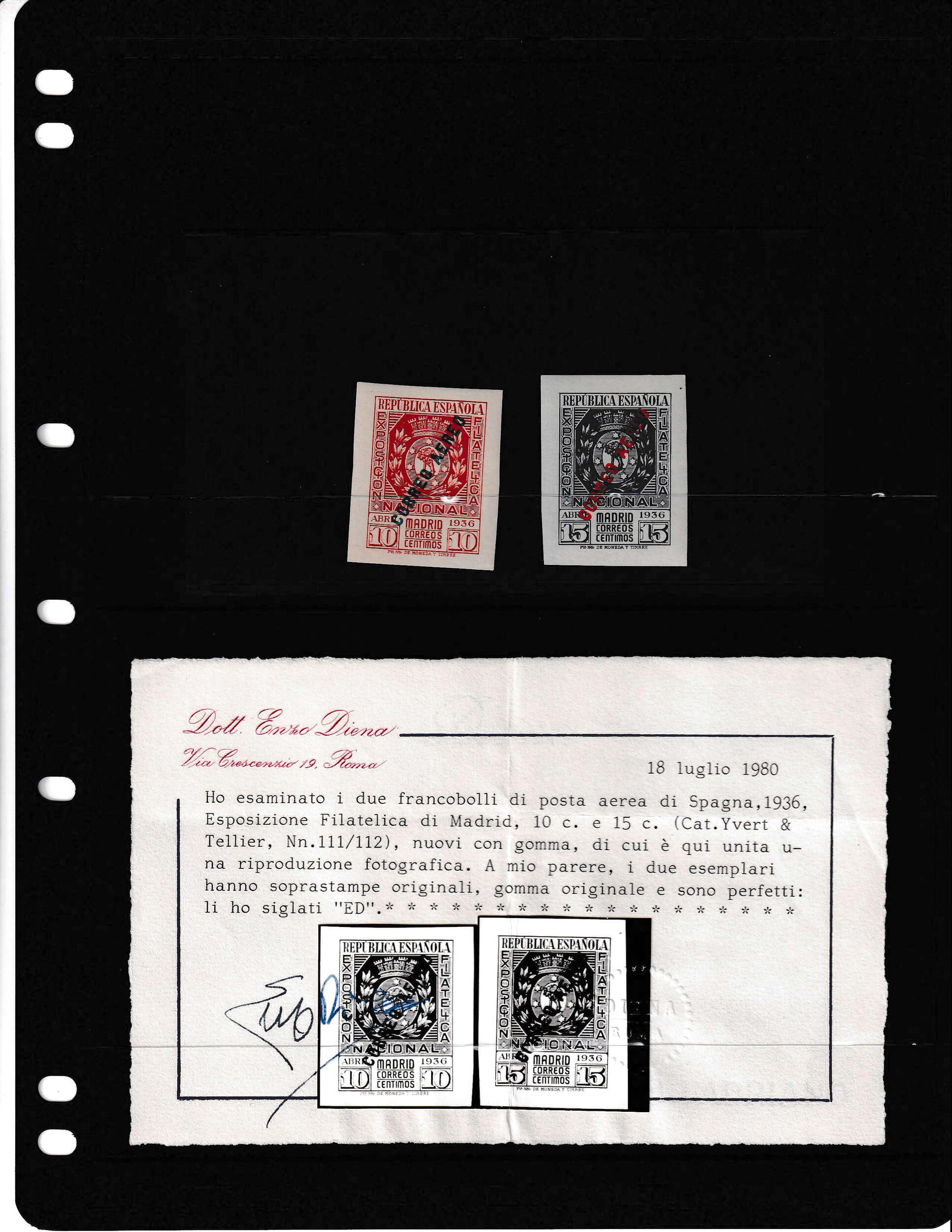 Image 4 for lot number 3672 for Robert A. Siegel - Worldwide Stamps and Postal History