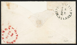 Ceylon, 1859, 9p Lilac Brown (9; SG 8). Large margins at left and ...