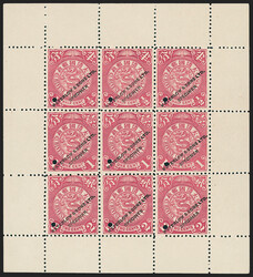 China, 1898, 1/2c-2c Red Coiled Dragon, Specimen Overprint (98S-100S) ...