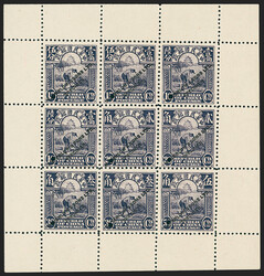 China, 1913, 15c-50c Purple Reaping Rice, Specimen Overprint ...