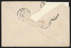 French Colonies, Used in Cambodia, Phnom Penh, 1865, 20c Blue on ...