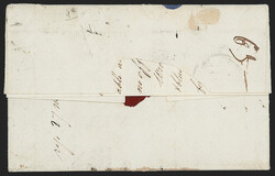 Philippines, 1834 Folded Letter from Manila to France. Folded letter ...