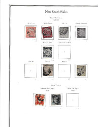 Australian States Collection. Unused and used on Palo pages and ...