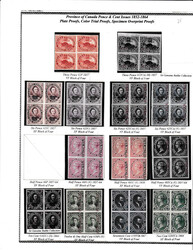 2040010: Canada Province Pence Issues - Bulk lot
