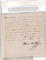 Europe Letters from Famous Royalty. Group purchased as eleven ...