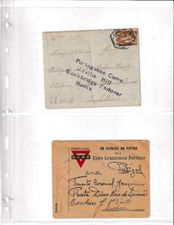 Portugal World War I Postal History Collection. Over 100 items, with ...