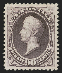 90c Purple (218). Original gum, wonderful depth of color, near ...