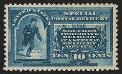 6605: EE. UU. - Express delivery stamps