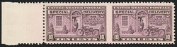 6605: EE. UU. - Express delivery stamps