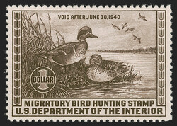 6612: United States Duck Hunting Stamps