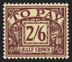 Great Britain, 1924-30, ½p-2sh6p Postage Due (J9-J17; SG D10-D18). ...