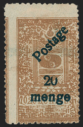Mongolia, 1931, 20m on 20c Bister Brown, Perf 11 (61 var). Original ...
