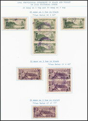 Mongolia, 1941 Provisional Surcharges -- The Incomparable Stamp ...