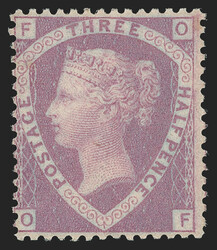 Great Britain, 1860, 1½p Lilac Rose, Bluish Paper (31; SG 53a). ...