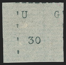 Uganda, 1895, 30(c) Black, Narrow Letters, Narrow Stamp (31; SG 31). ...