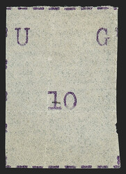 Uganda, 1895, 10(c) Violet, Narrow Letters, Narrow Stamp (36; SG 36). ...