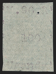 Uganda, 1896, 100(c) Violet (53; SG 53). Without gum as issued, ...