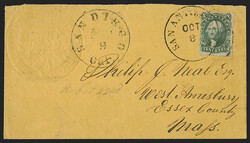 10c Green, Ty. III (33). Tied by rim of circular datestamp with ...