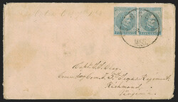 E. H. Cushing Express. Black on white newsprint label, C.S.A. Catalog ...