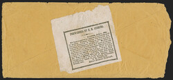 E. H. Cushing Express. Black on white newsprint label, C.S.A. Catalog ...