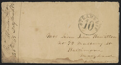 Richmond to Baltimore via Mobile, Havana and New York. Brown cover ...