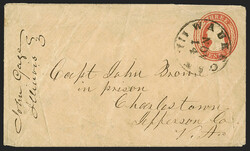 "Capt John Brown in Prison", Charlestown Jail, Charlestown Va. Clear ...