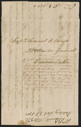 Natchez, Mississippi Territory to Cincinnati O., 1800. Folded letter ...
