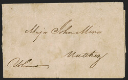 Steam Boat Volcano. Two covers to John Minor (brother of former ...