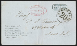 Ship Markings. 31 stampless covers with a range of markings, ...