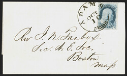 1c Blue, Ty. IV (9). Position 30L1L, recut once at top, large to huge ...