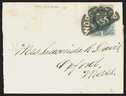 Worcester Mass. Covers. Eight covers used from Worcester and each ...