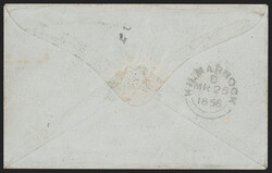 Great Britain, 1856 Industry Design, J. Valentine. With "(Agent) Abel ...