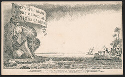 Great Britain, Anti-Slavery Propaganda Design, J. Valentine. Four ...