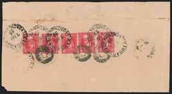 India, Feudatory States -- Orchha, 1939, 1a Rose Red (9; SG 34). Two ...