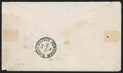 St. Christopher, 1886, 1p on 6p Green (18; SG 24). Vertical strip of ...