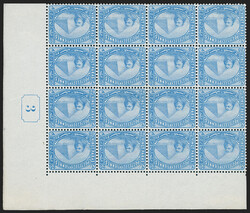 Egypt, 1879, 20pa Ultramarine, Watermark Inverted (34 var; SG 46w). ...