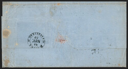 Spain, 1855, 2r Violet (39; Edifil 50). Large to tight margins, just ...