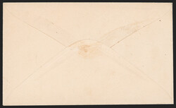 Canada, 1868, ½c Black (21; SG 53). Tied by segmented cork cancel on ...
