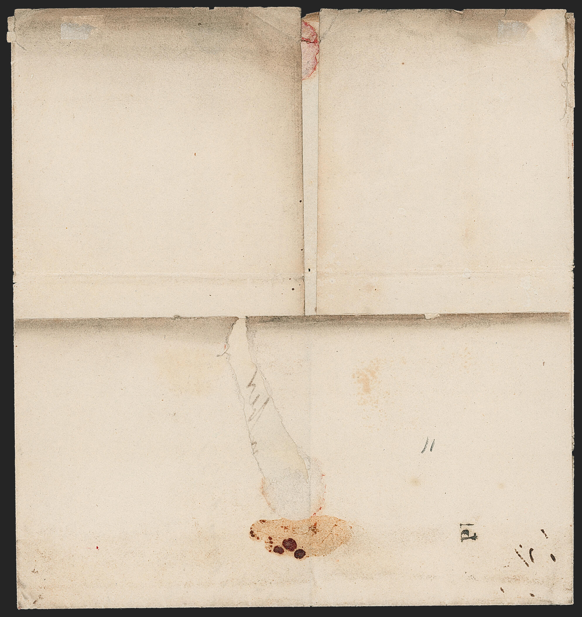 Image 1 for lot number 10027 for Robert A. Siegel - The Magnolia Collection: India Stampless Postal History, Part 6