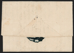 India, Tranquebar, 1831 Folded Letter to Denmark. Folded letter ...