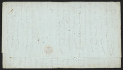 India, Belgaum, 1842, "BELGAUM/18__ July 19/Paid" Framed Datestamp ...
