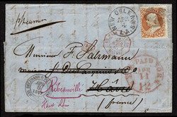 6605025: アメリカ合衆国・1861～66年版 - Covers bulk lot