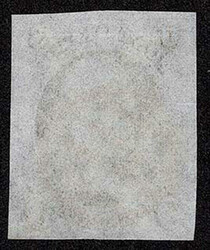 UNITED STATES: 1847 5c red brown ,red grid cancel, good to well clear ...